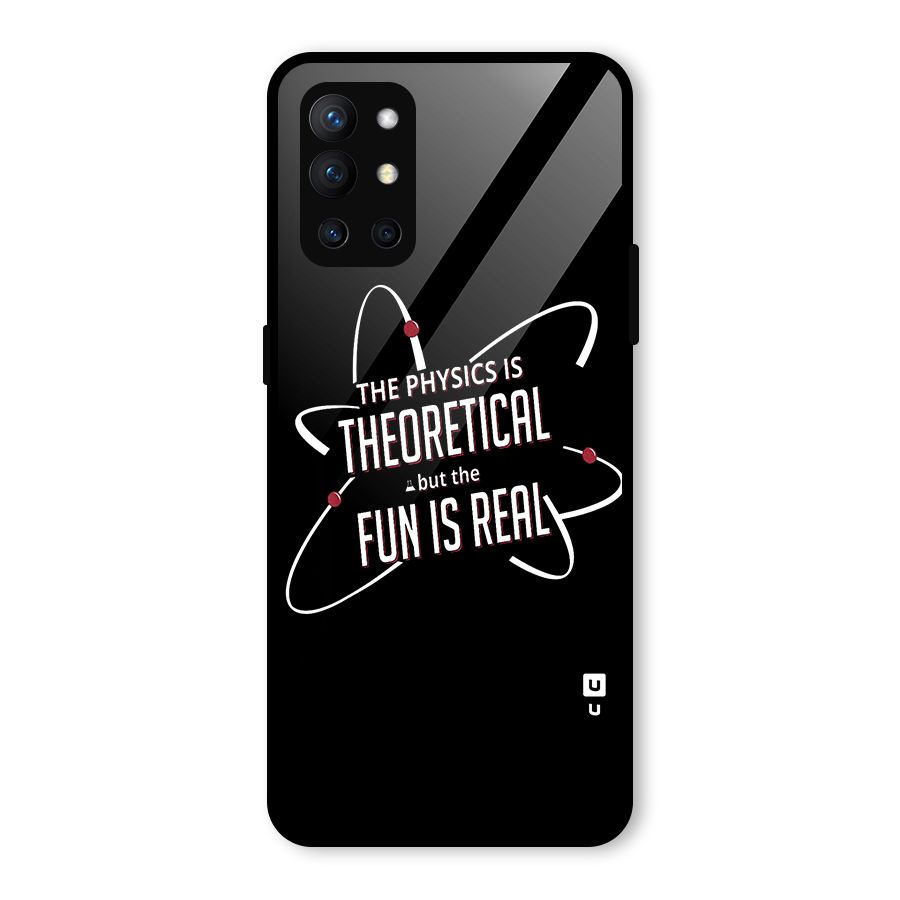 Physics Theoretical Fun Real Glass Back Case for OnePlus 9R