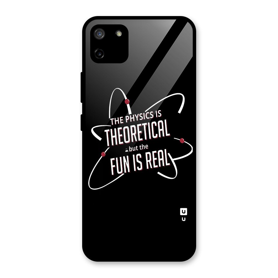 Physics Theoretical Fun Real Glass Back Case for Realme C11