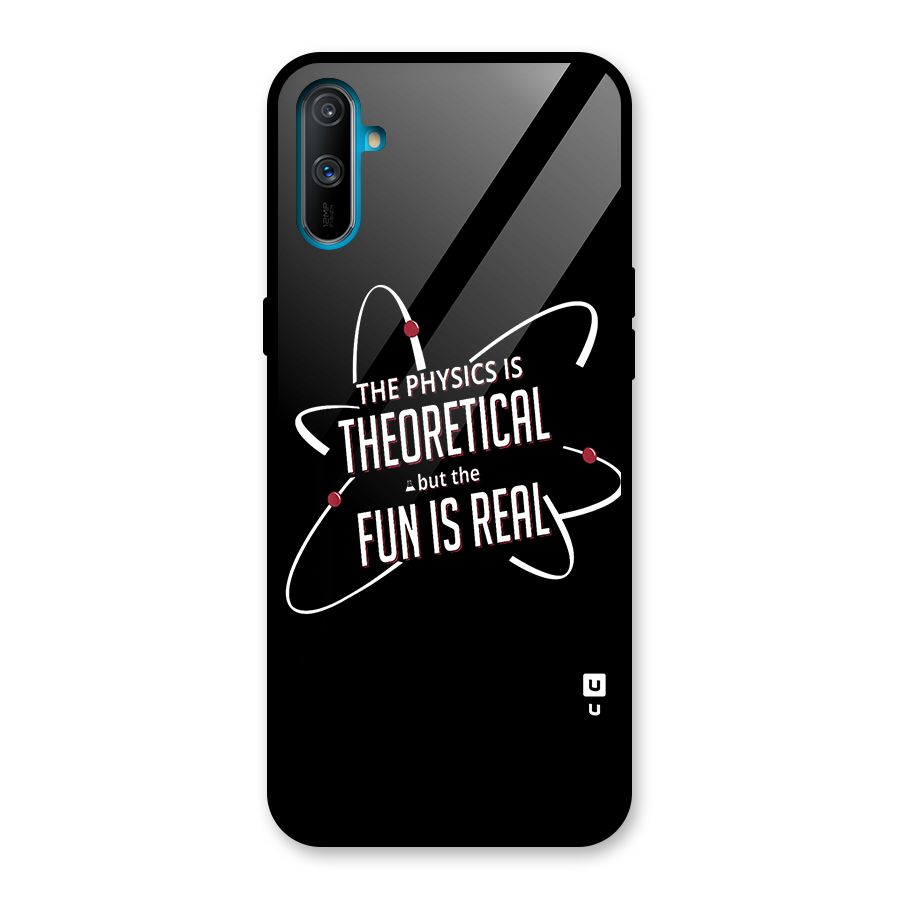 Physics Theoretical Fun Real Glass Back Case for Realme C3