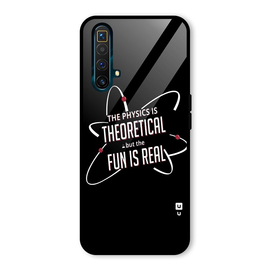 Physics Theoretical Fun Real Glass Back Case for Realme X3
