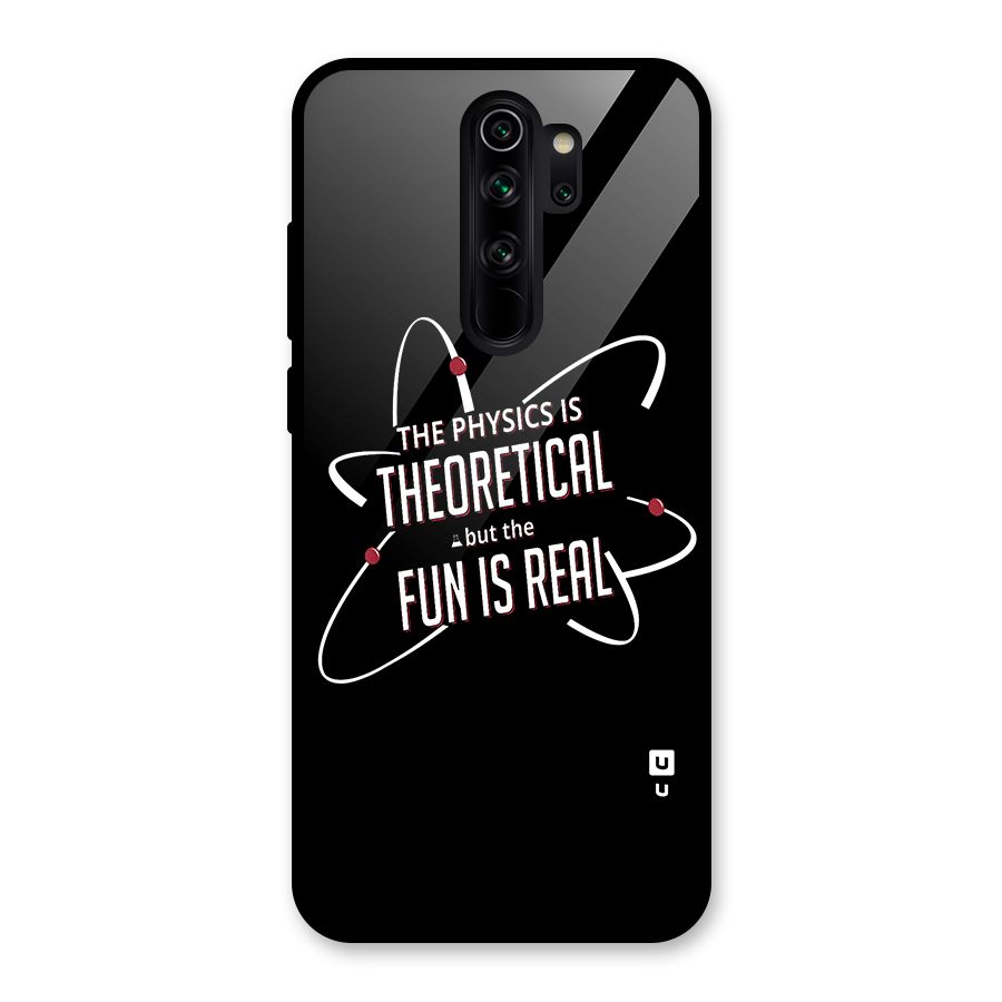 Physics Theoretical Fun Real Glass Back Case for Redmi Note 8 Pro