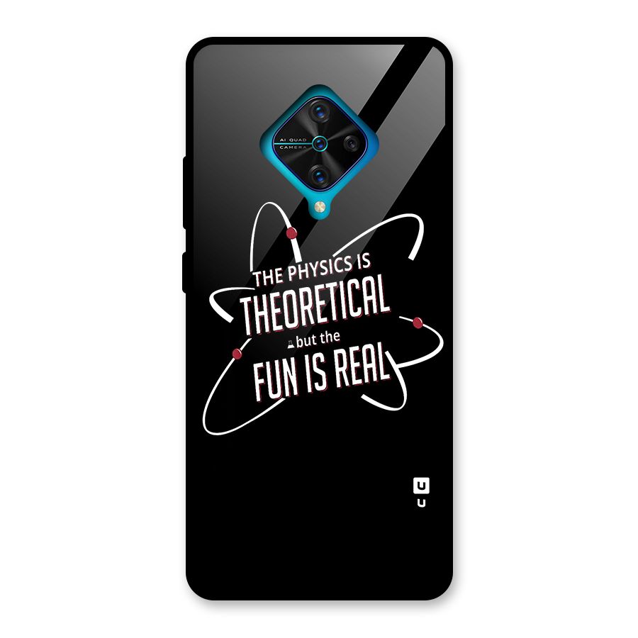 Physics Theoretical Fun Real Glass Back Case for Vivo S1 Pro