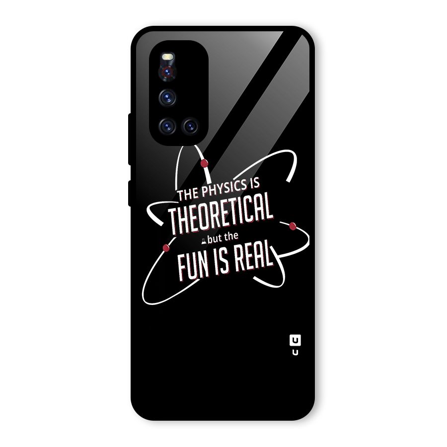 Physics Theoretical Fun Real Glass Back Case for Vivo V19
