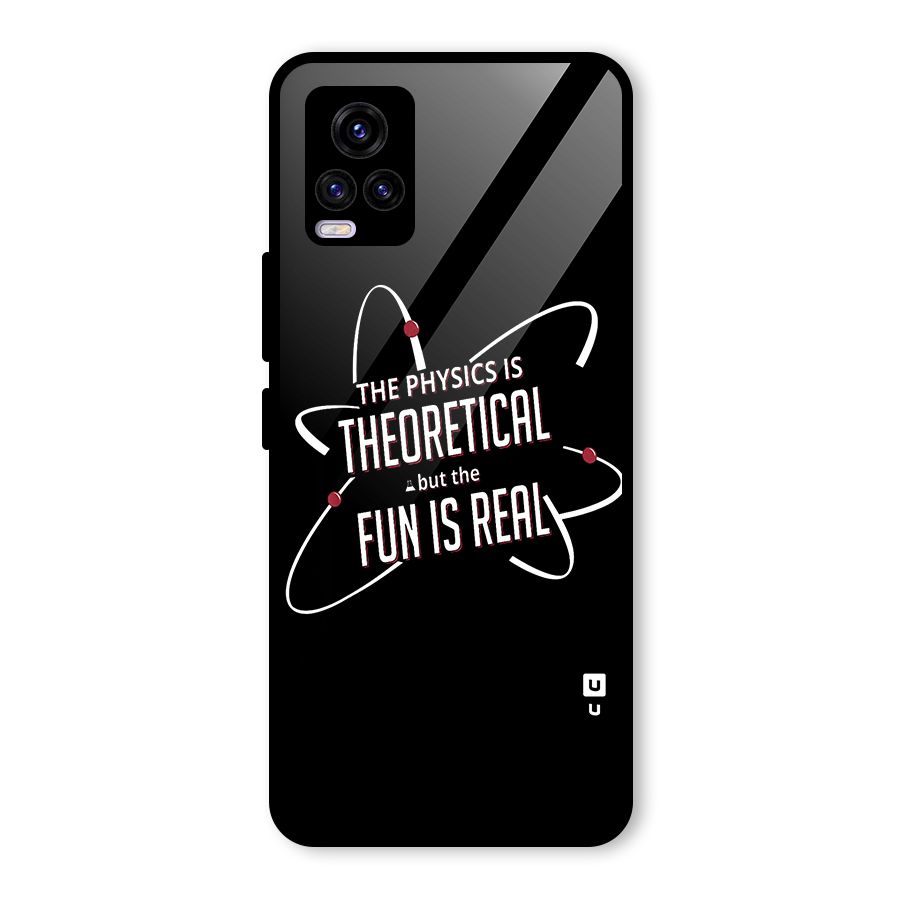 Physics Theoretical Fun Real Glass Back Case for Vivo V20