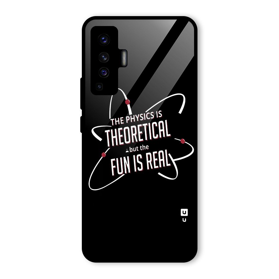 Physics Theoretical Fun Real Glass Back Case for Vivo X50