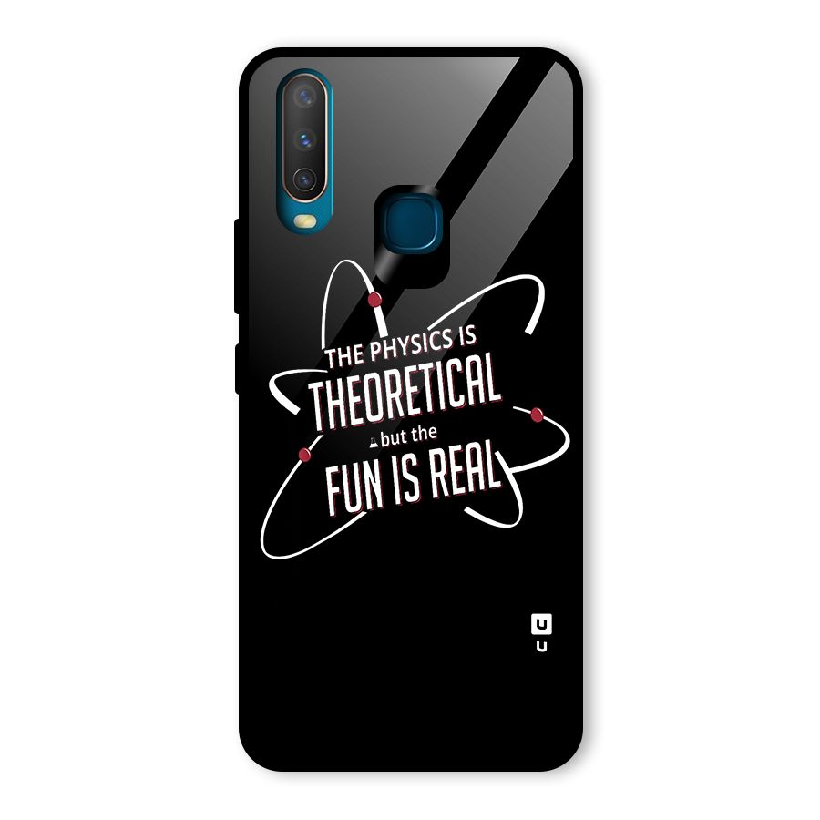 Physics Theoretical Fun Real Glass Back Case for Vivo Y15