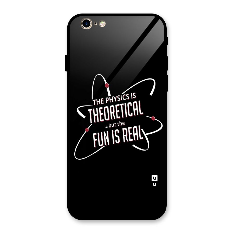 Physics Theoretical Fun Real Glass Back Case for iPhone 6 6S