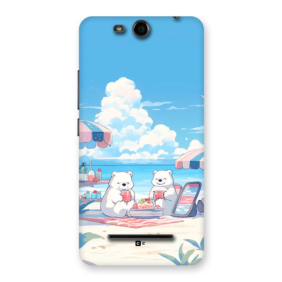 Picnic Time Back Case for Canvas Juice 3 Q392