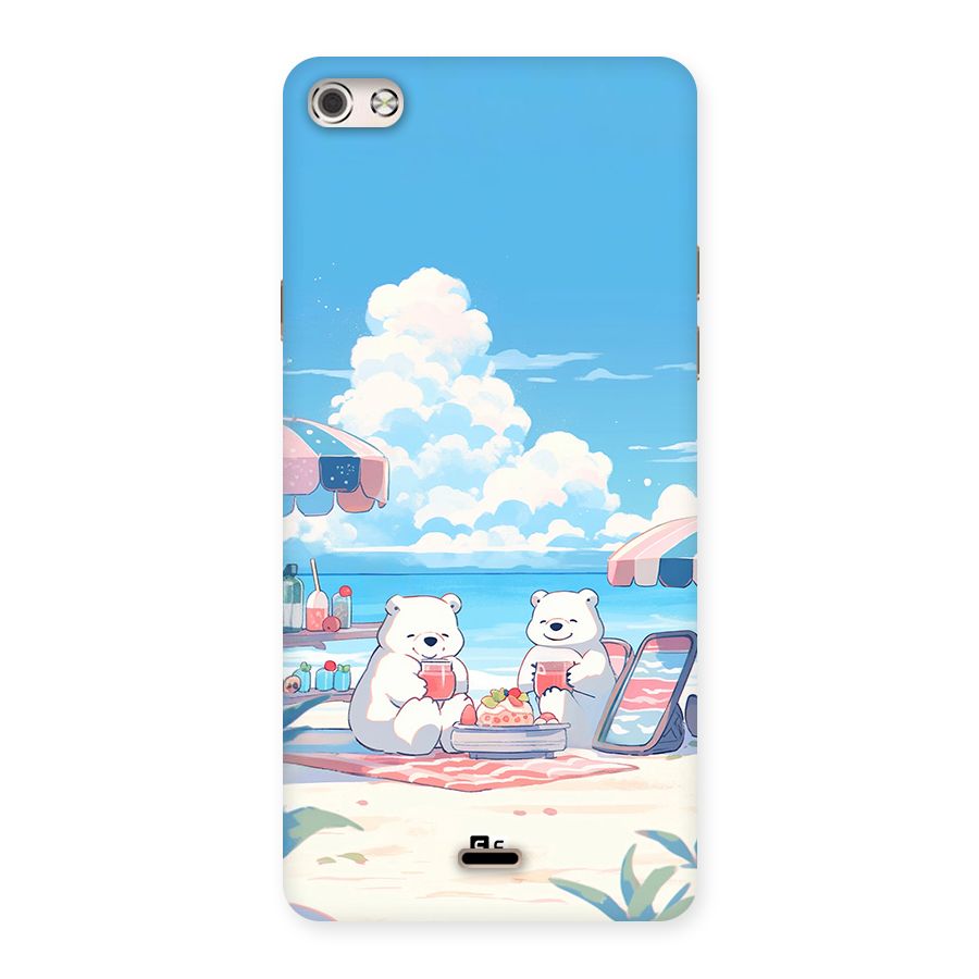 Picnic Time Back Case for Canvas Silver 5