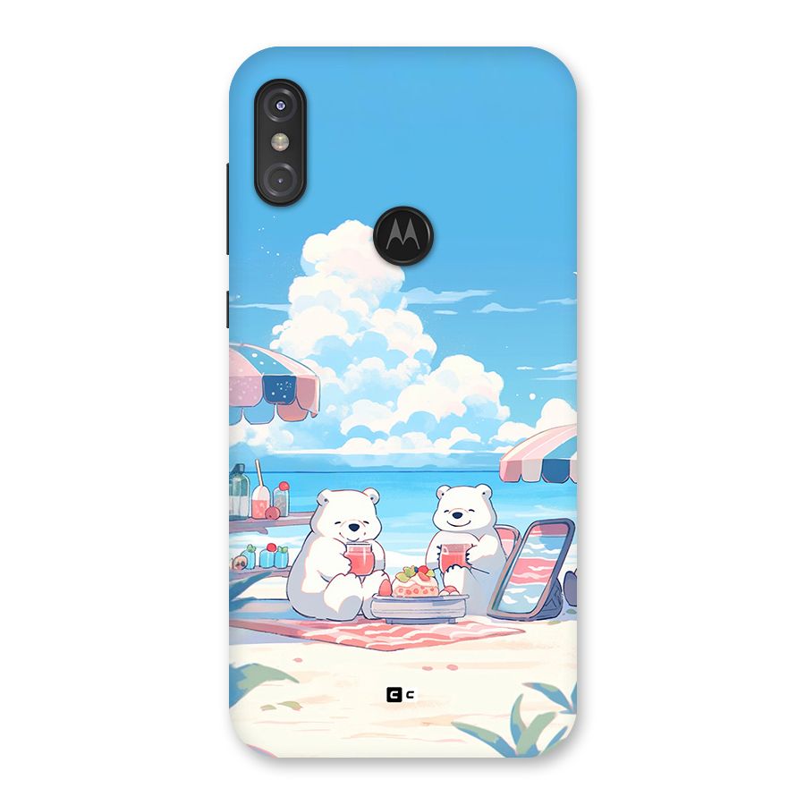 Picnic Time Back Case for Motorola One Power