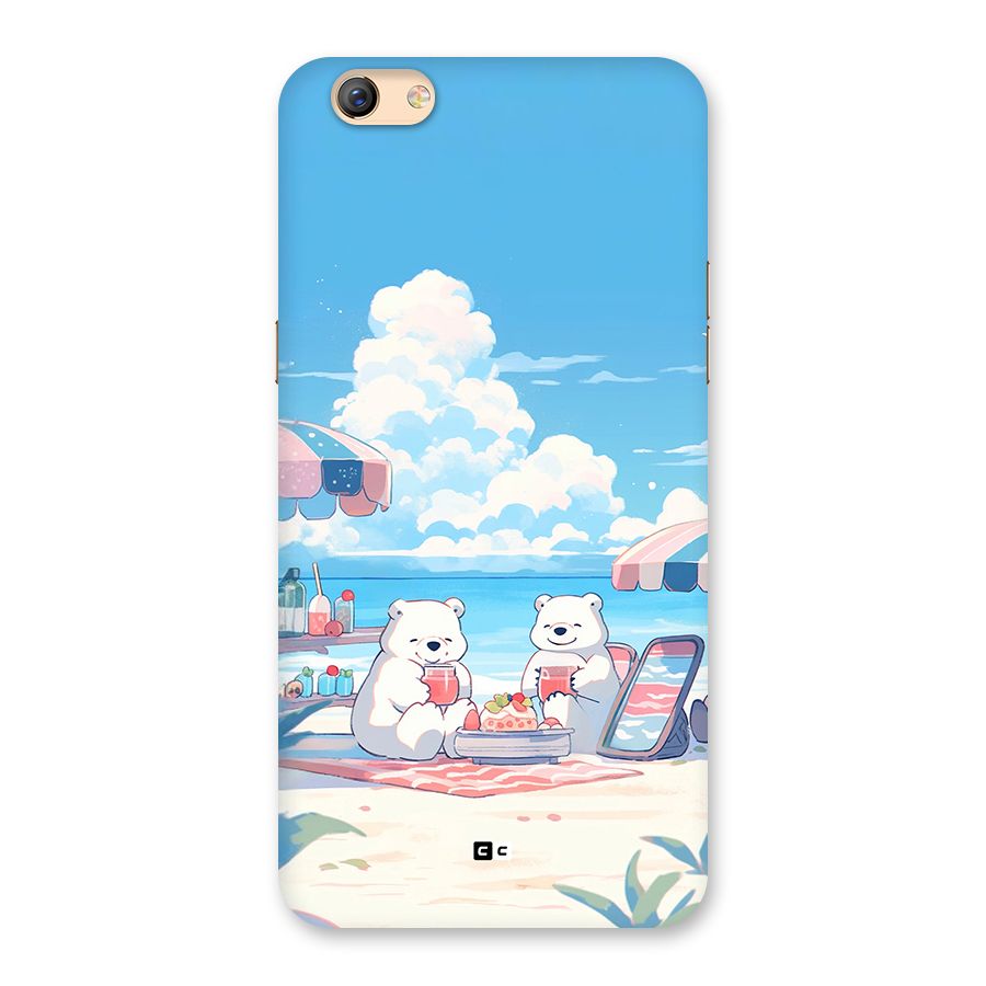 Picnic Time Back Case for Oppo F3 Plus