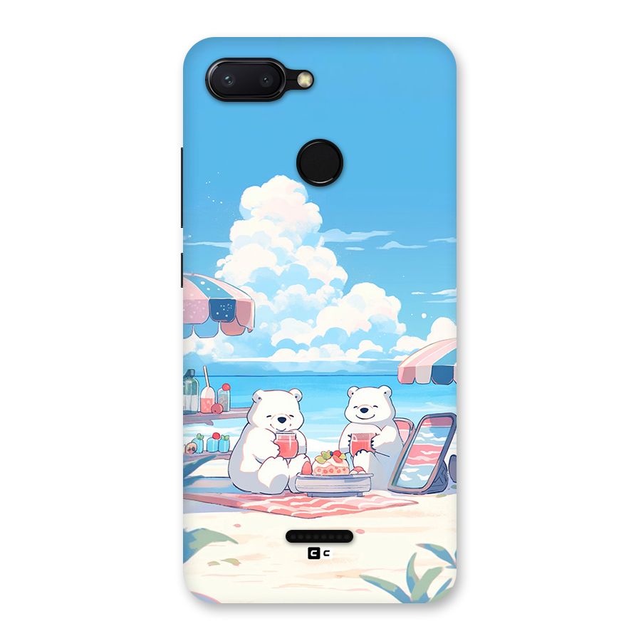 Picnic Time Back Case for Redmi 6