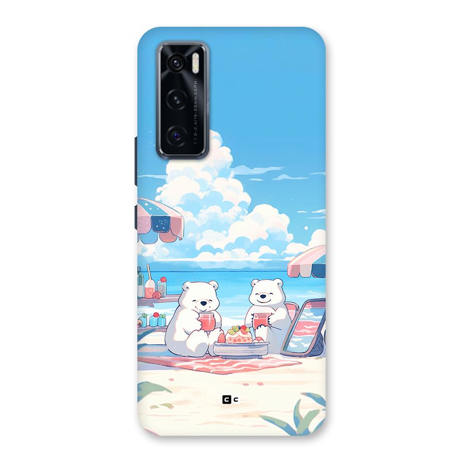 Picnic Time Back Case for Vivo V20 SE