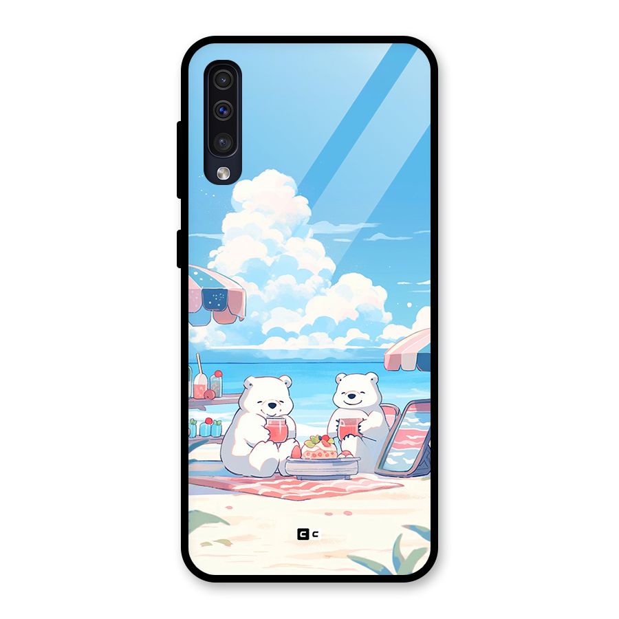 Picnic Time Glass Back Case for Galaxy A50s