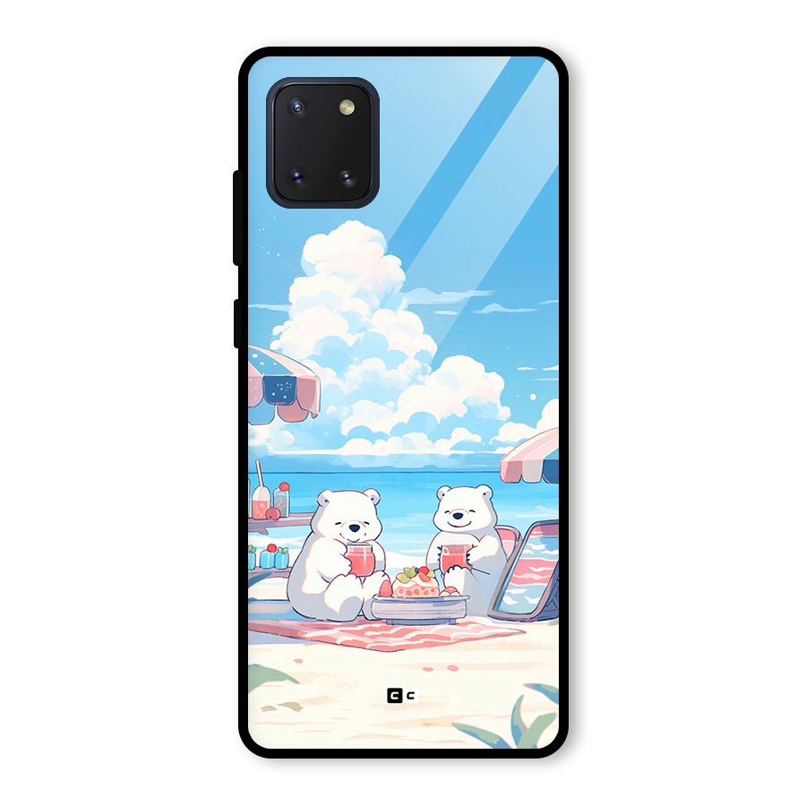 Picnic Time Glass Back Case for Galaxy Note 10 Lite