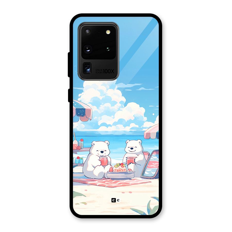 Picnic Time Glass Back Case for Galaxy S20 Ultra