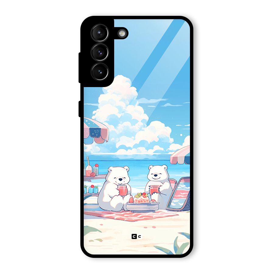 Picnic Time Glass Back Case for Galaxy S21 Plus