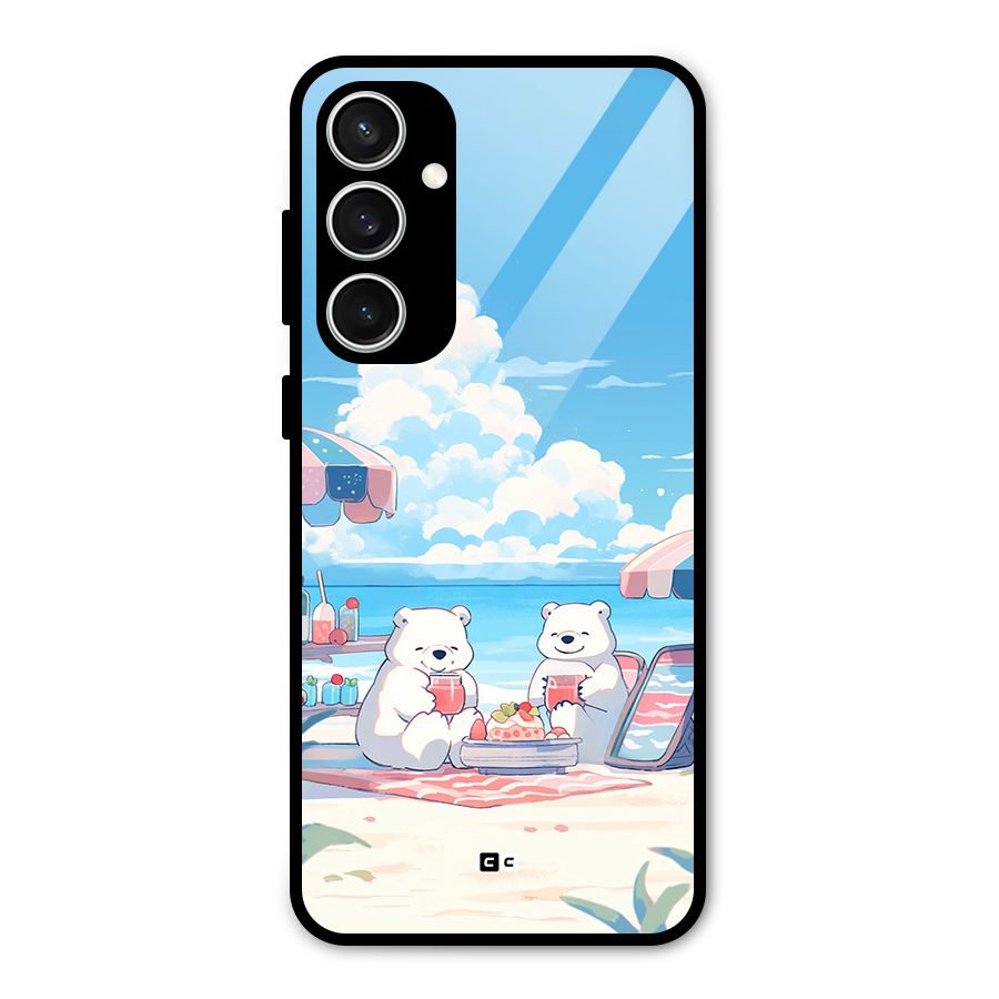Picnic Time Glass Back Case for Galaxy S23 FE