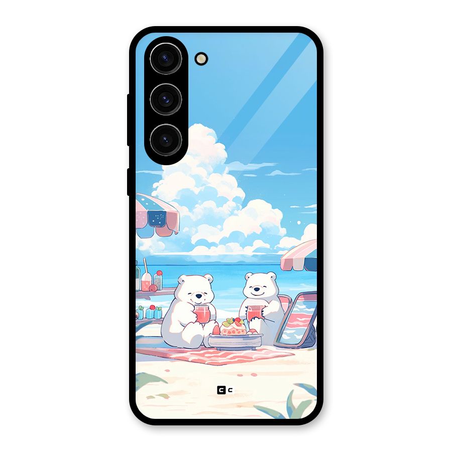 Picnic Time Glass Back Case for Galaxy S23 Plus