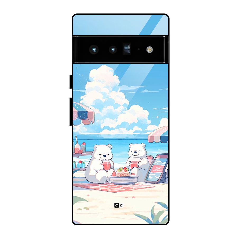 Picnic Time Glass Back Case for Google Pixel 6 Pro