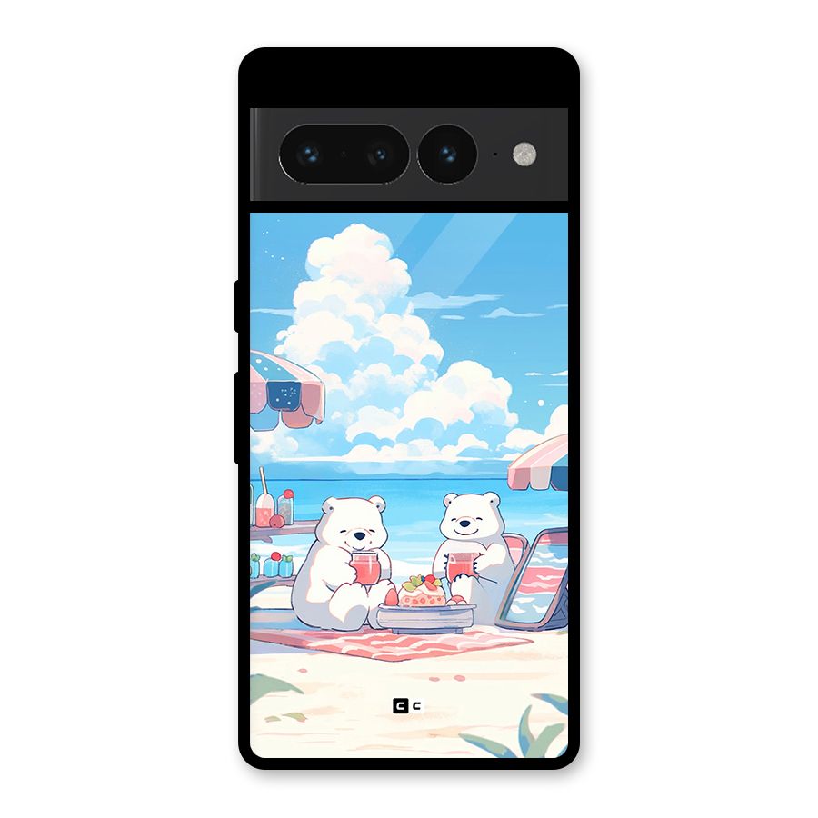 Picnic Time Glass Back Case for Google Pixel 7 Pro