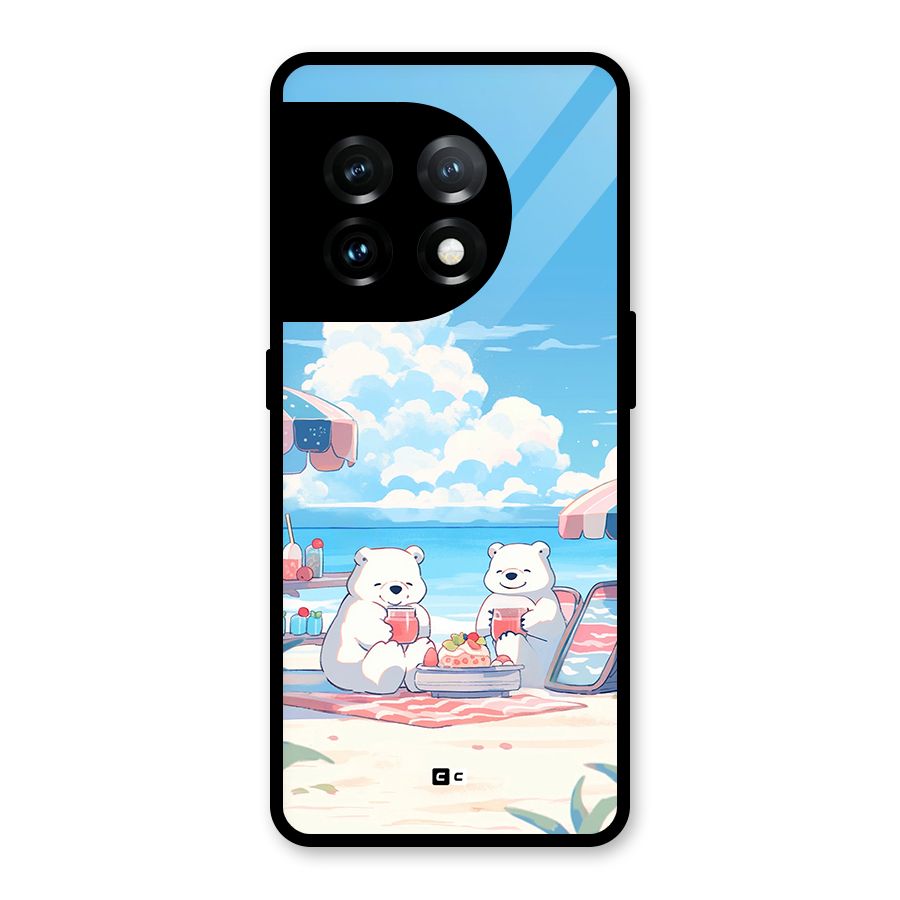 Picnic Time Glass Back Case for OnePlus 11