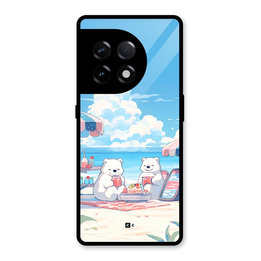 Picnic Time Glass Back Case for OnePlus 11R