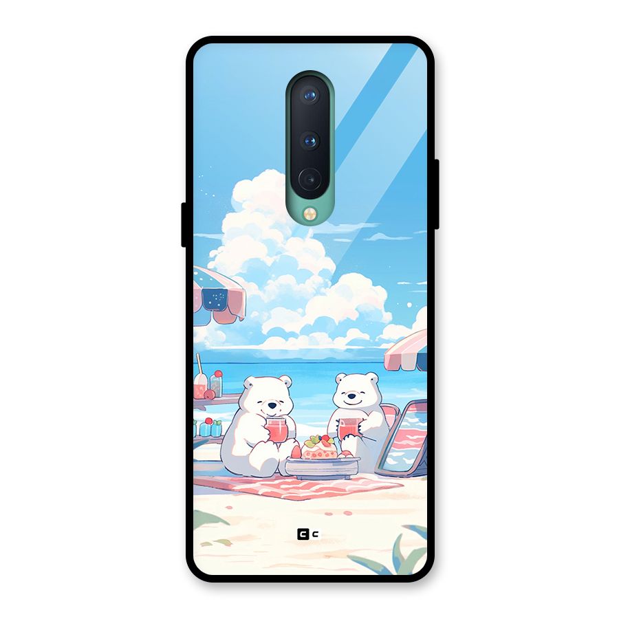 Picnic Time Glass Back Case for OnePlus 8