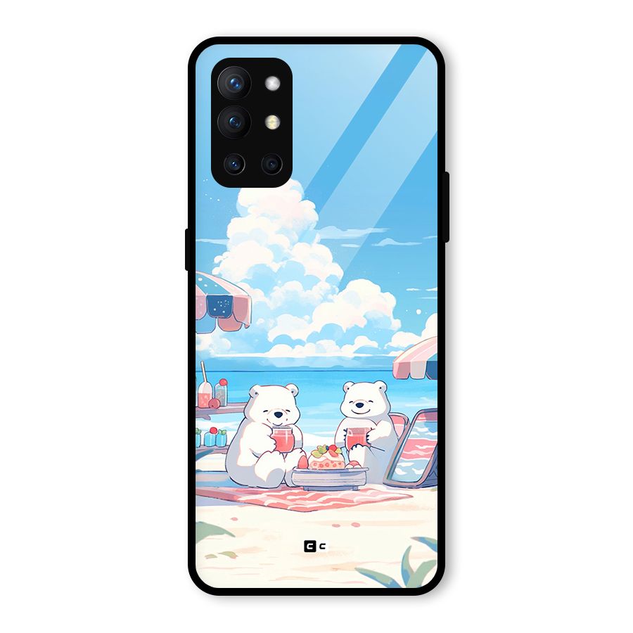 Picnic Time Glass Back Case for OnePlus 9R