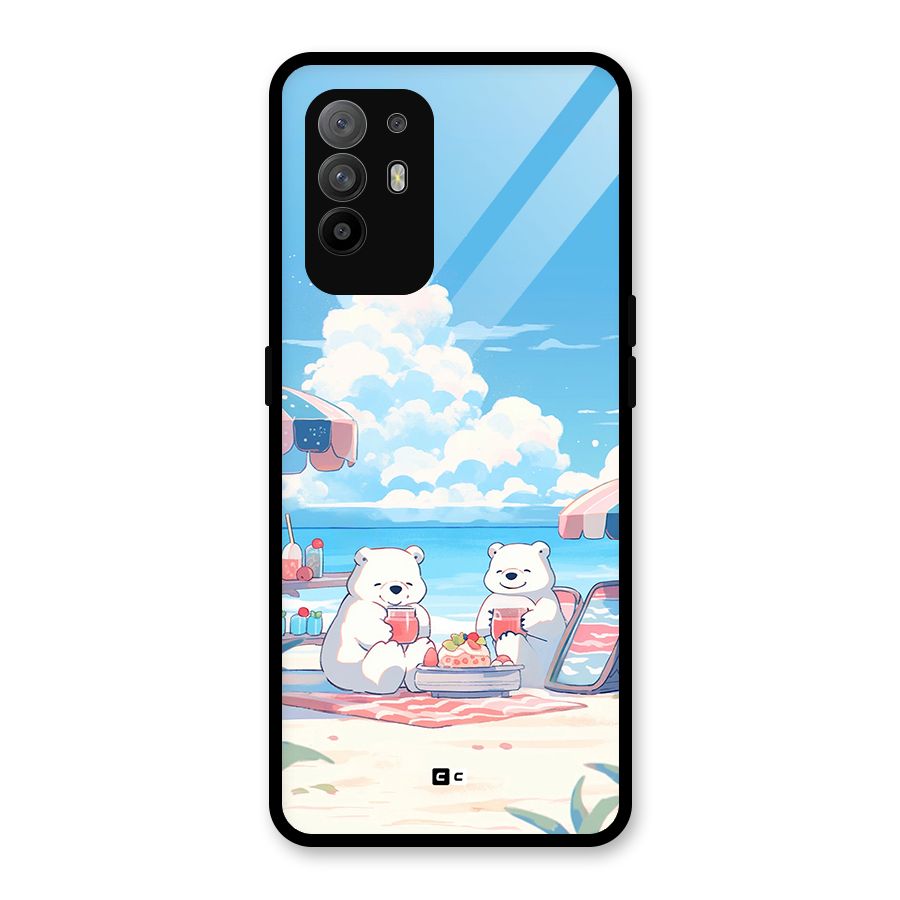 Picnic Time Glass Back Case for Oppo F19 Pro Plus 5G