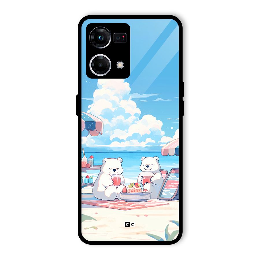Picnic Time Glass Back Case for Oppo F21 Pro 4G