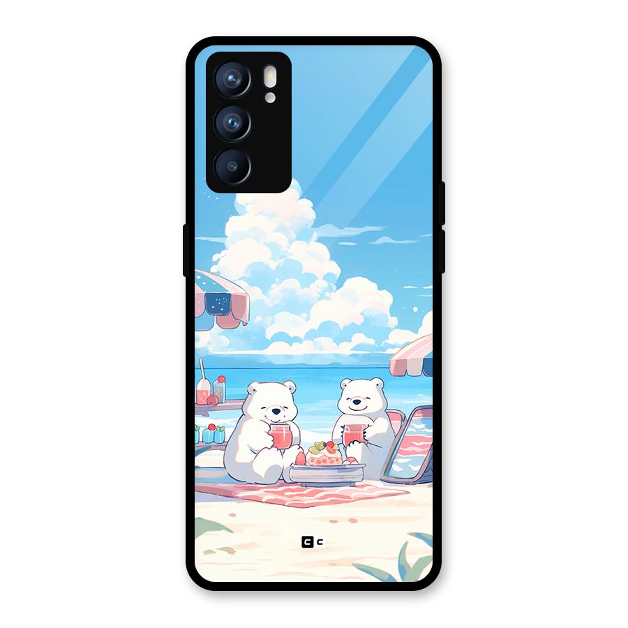 Picnic Time Glass Back Case for Oppo Reno6 5G