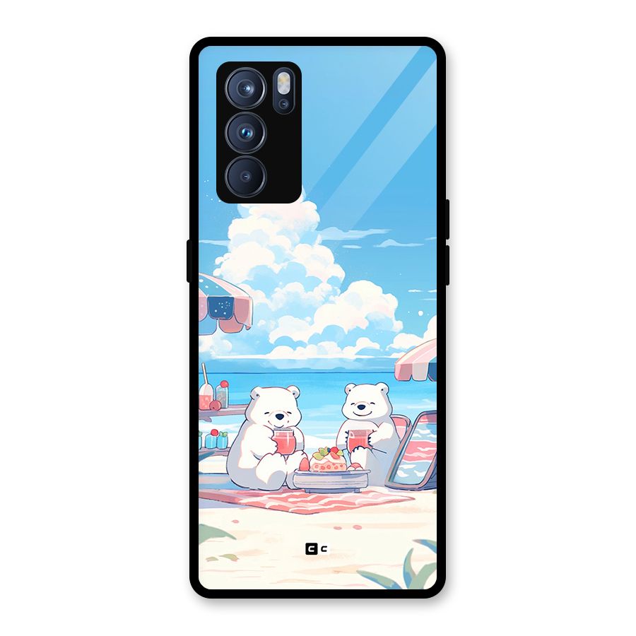Picnic Time Glass Back Case for Oppo Reno6 Pro 5G
