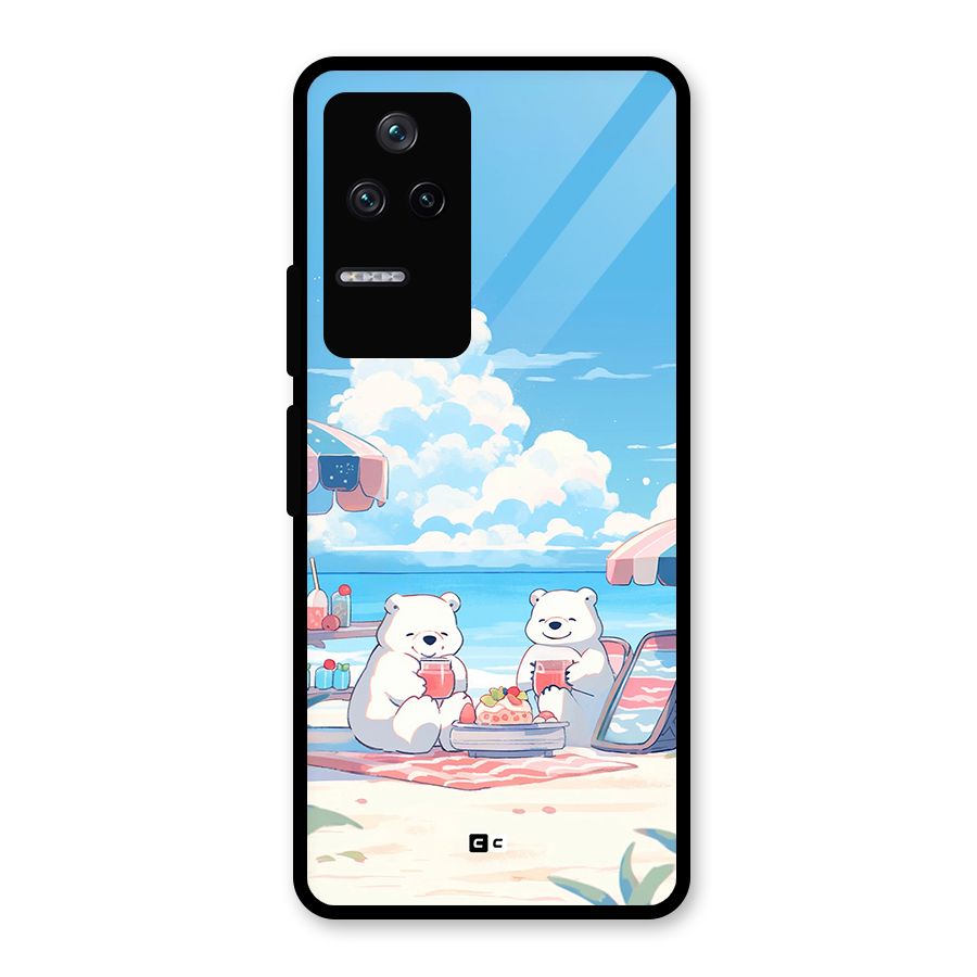 Picnic Time Glass Back Case for Poco F4 5G