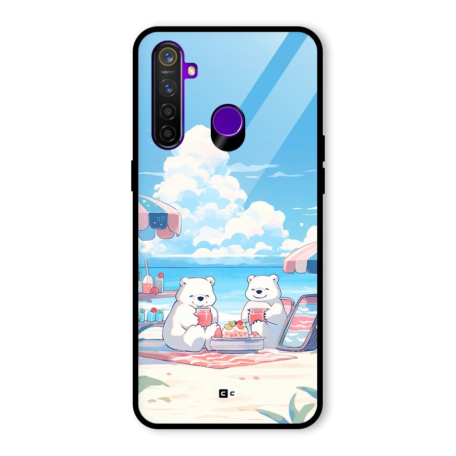 Picnic Time Glass Back Case for Realme 5 Pro