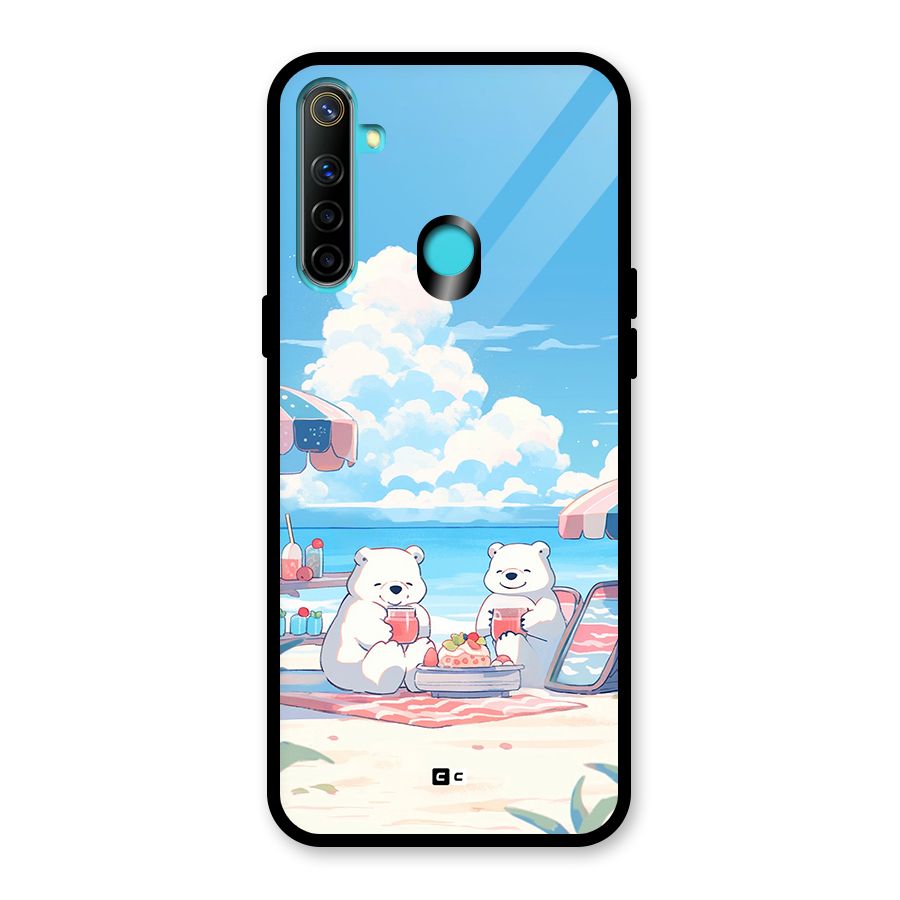 Picnic Time Glass Back Case for Realme 5i