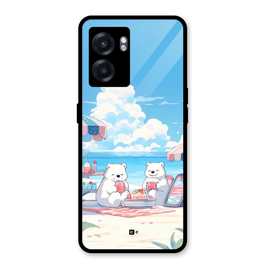 Picnic Time Glass Back Case for Realme Narzo 50 5G
