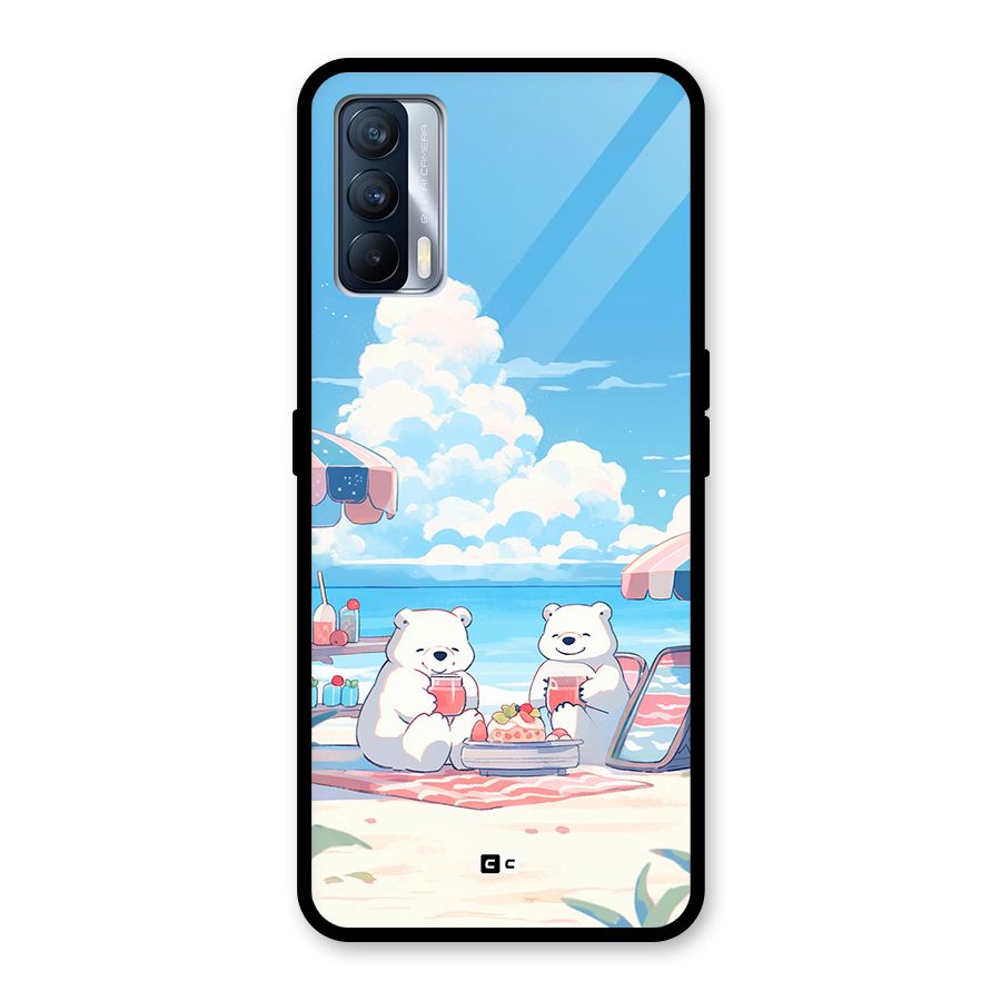 Picnic Time Glass Back Case for Realme X7