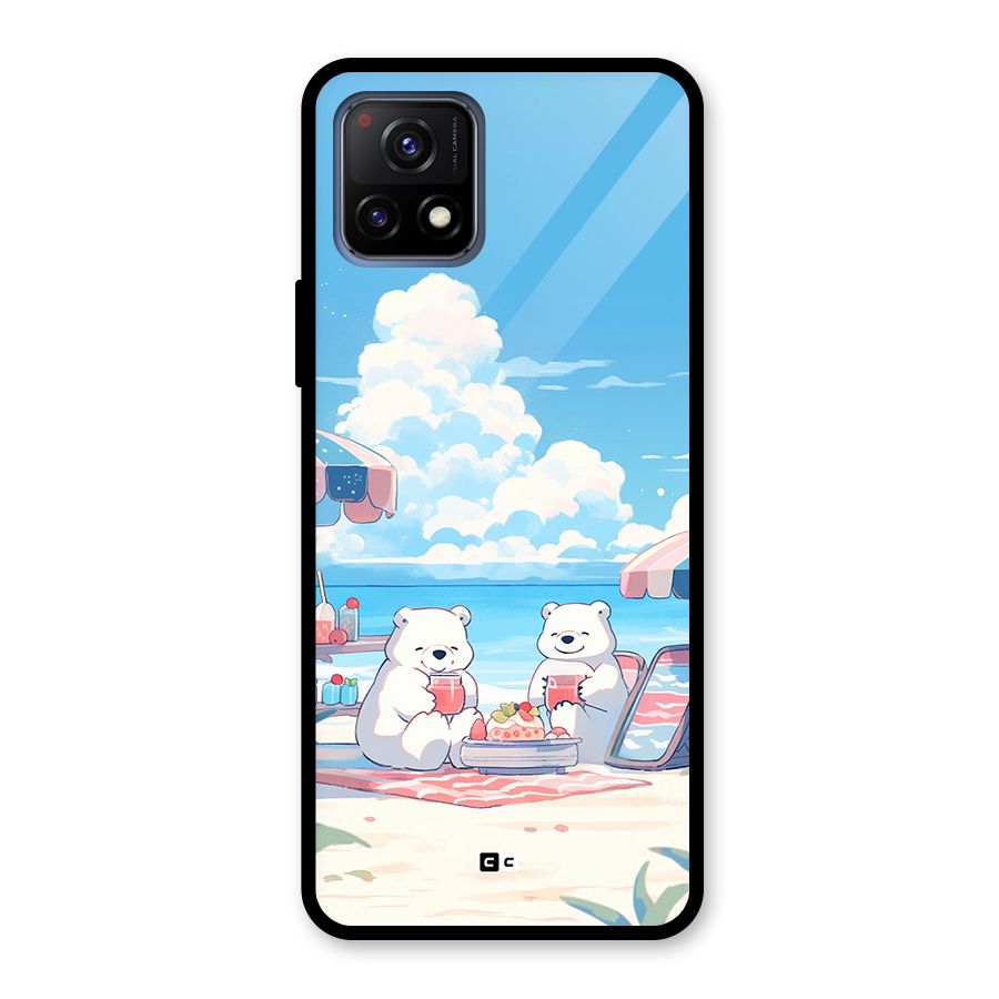 Picnic Time Glass Back Case for Vivo Y72 5G