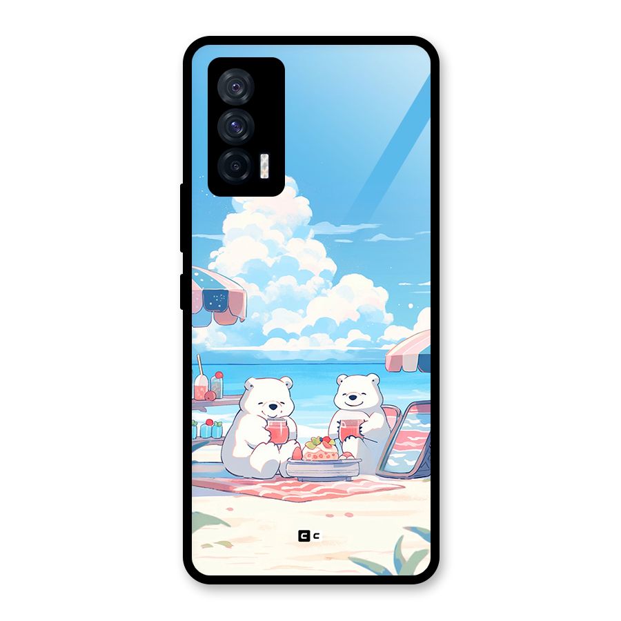 Picnic Time Glass Back Case for Vivo iQOO 7 5G