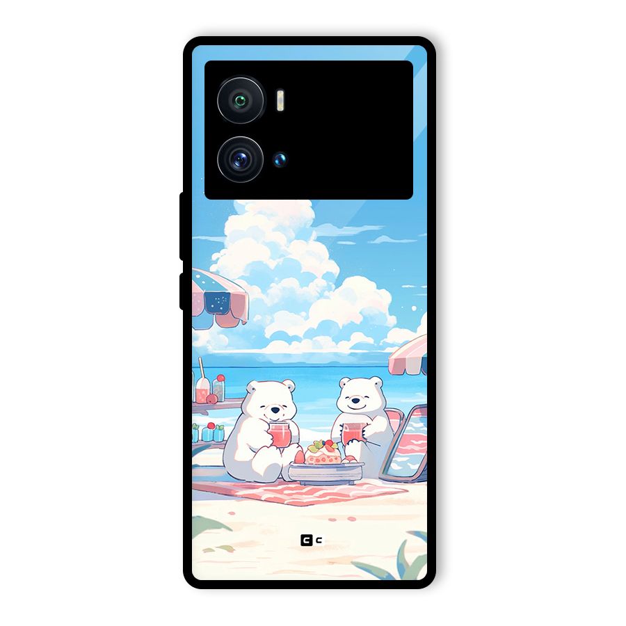 Picnic Time Glass Back Case for Vivo iQOO 9 Pro