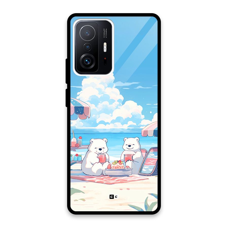 Picnic Time Glass Back Case for Xiaomi 11T Pro