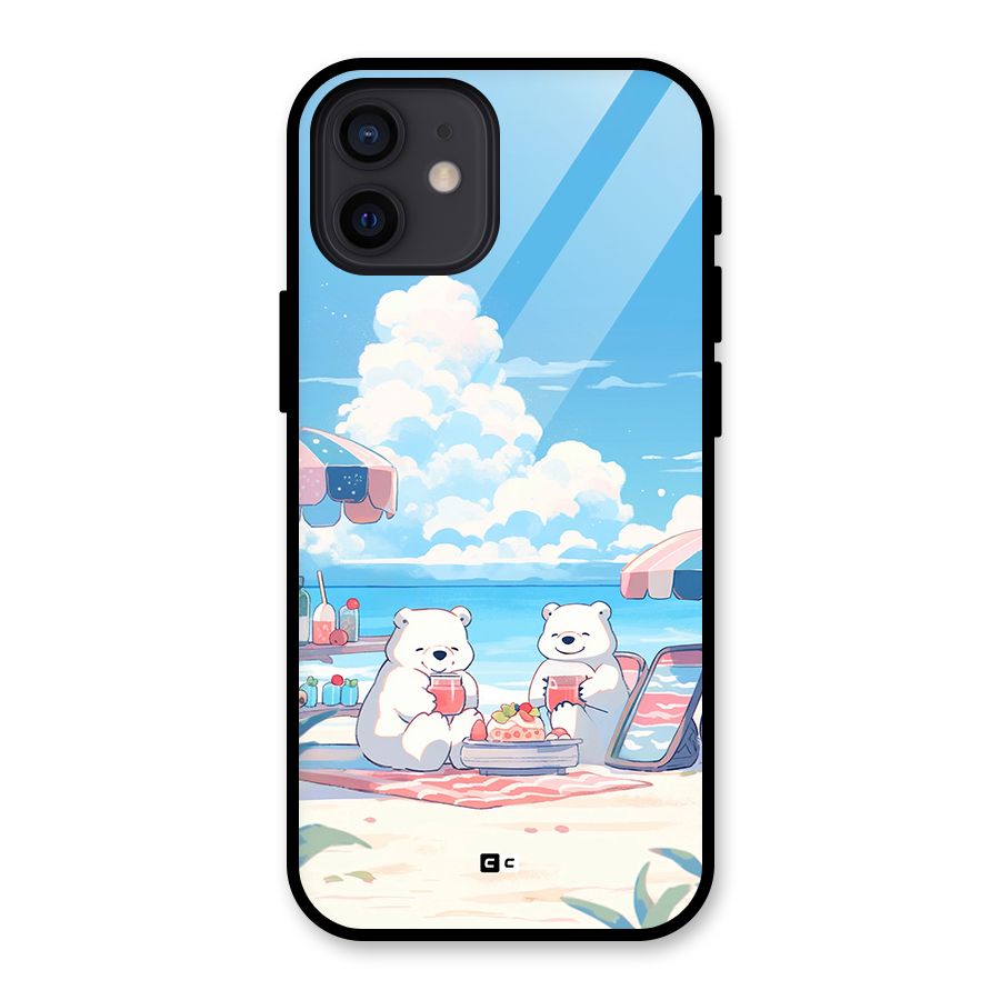 Picnic Time Glass Back Case for iPhone 12