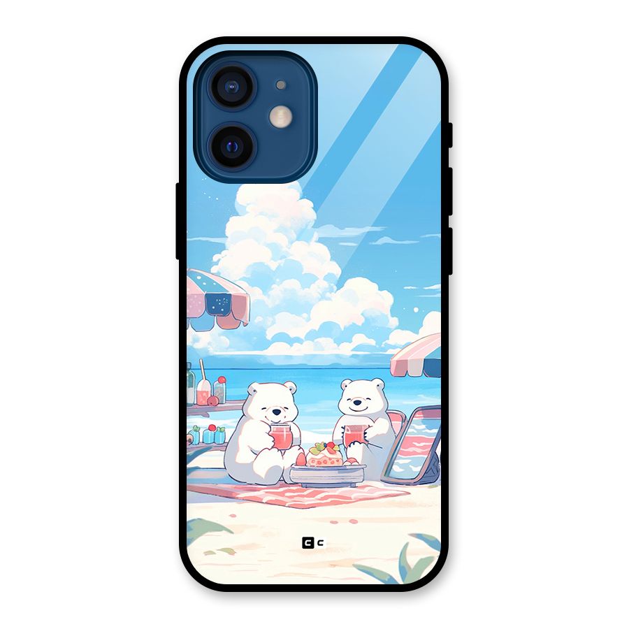 Picnic Time Glass Back Case for iPhone 12 Mini
