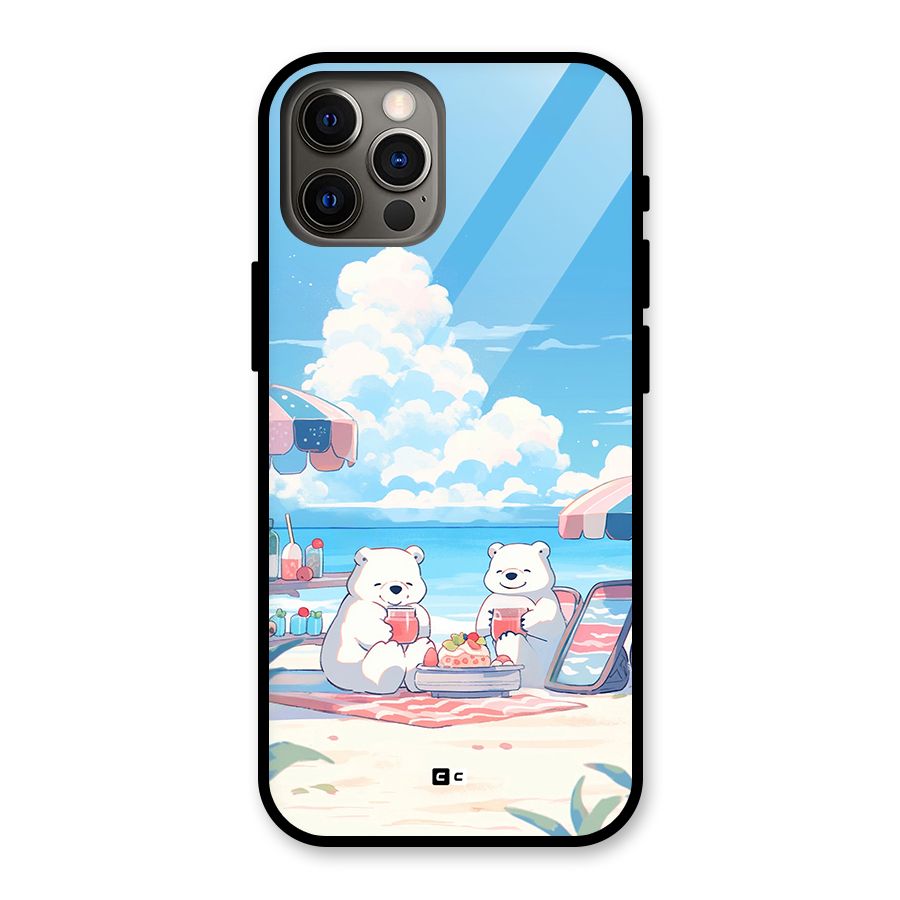 Picnic Time Glass Back Case for iPhone 12 Pro