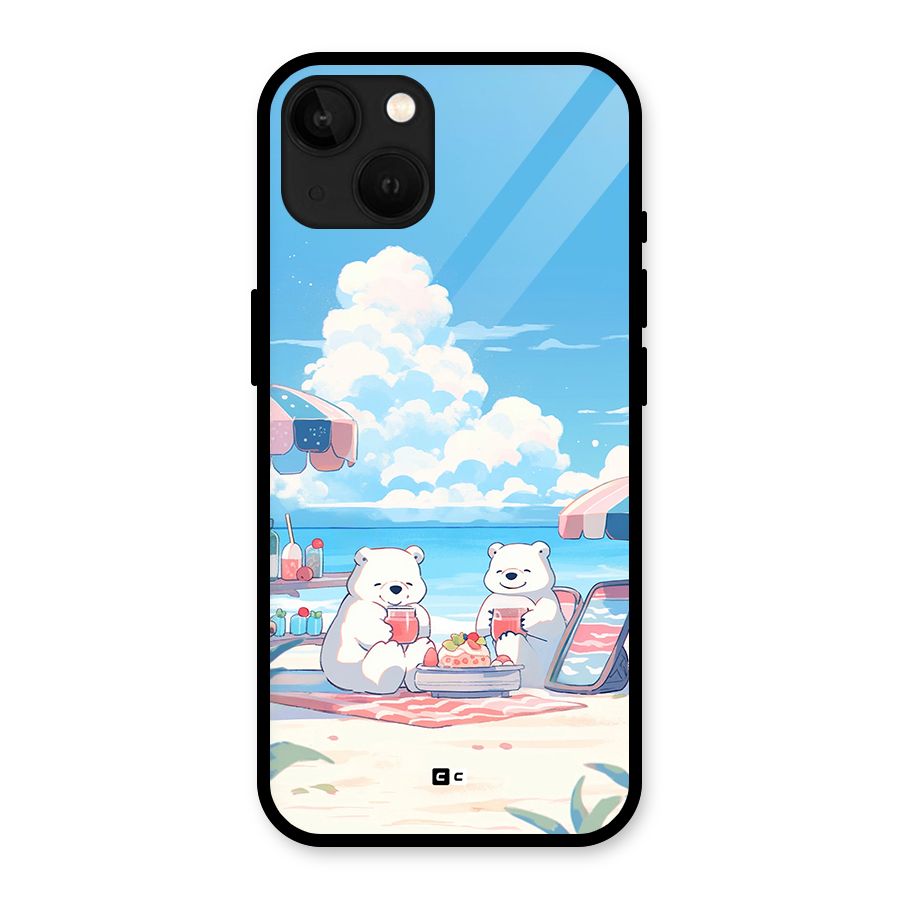 Picnic Time Glass Back Case for iPhone 13