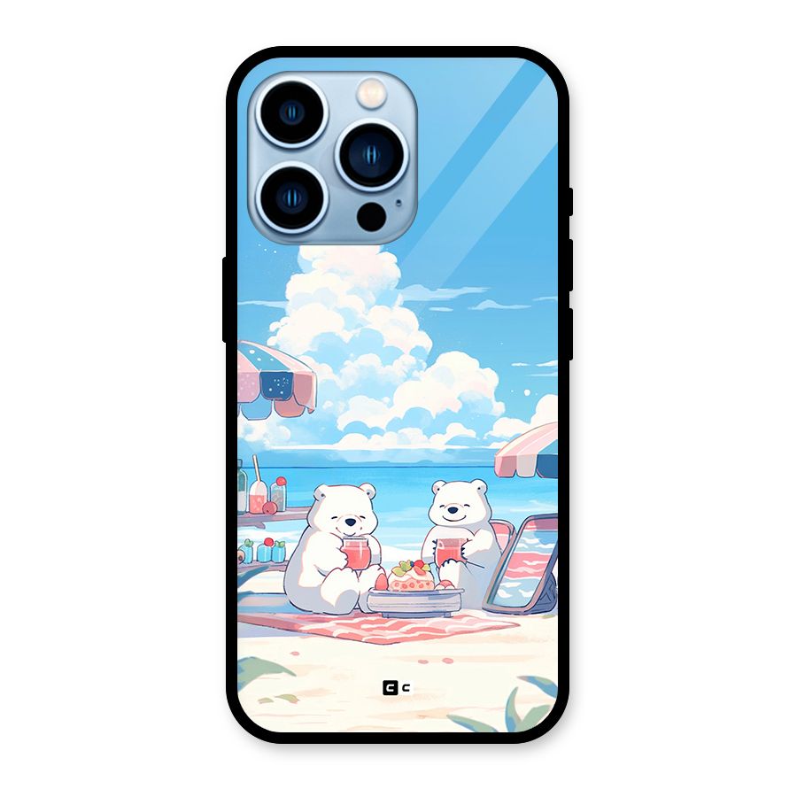 Picnic Time Glass Back Case for iPhone 13 Pro