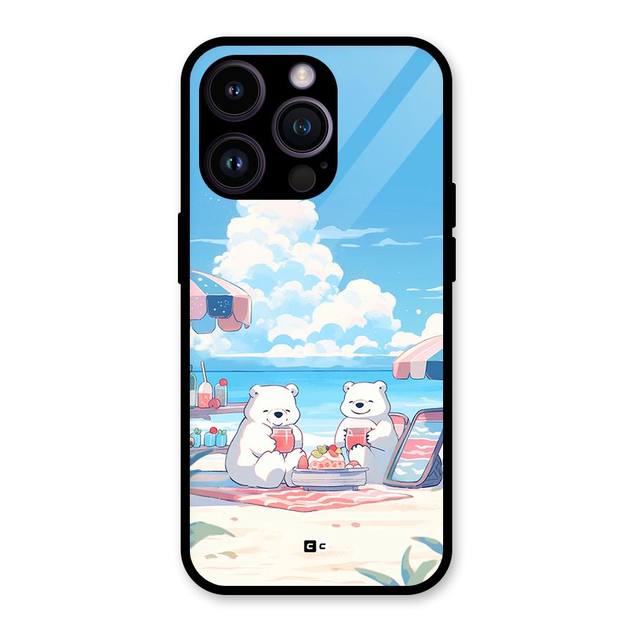 Picnic Time Glass Back Case for iPhone 14 Pro