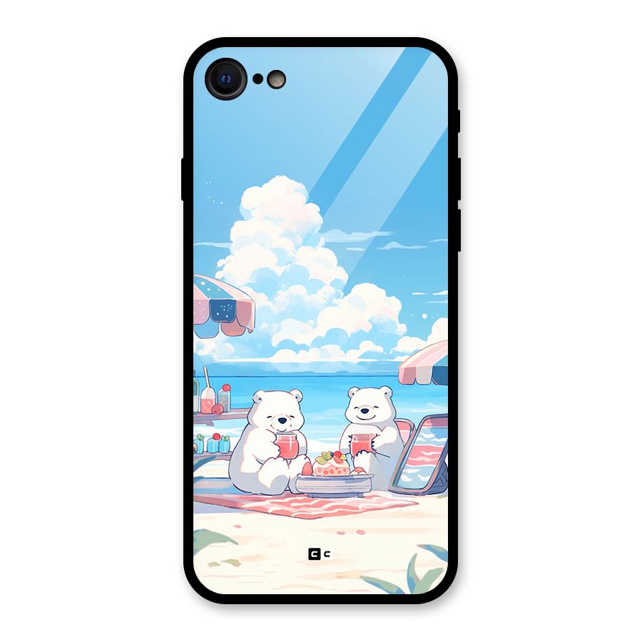 Picnic Time Glass Back Case for iPhone 7