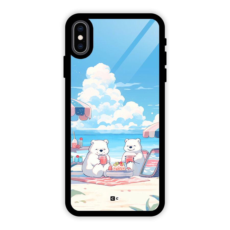 Picnic Time Glass Back Case for iPhone XS Max